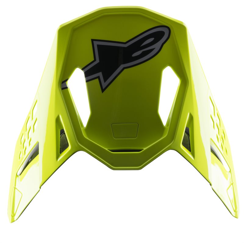 Alpinestars Visor S-M8 Factory Black / Fluo Yellow / Glossy Blue FREE 1 YEAR Returns, FREE UK Delivery | ThrottleChimp