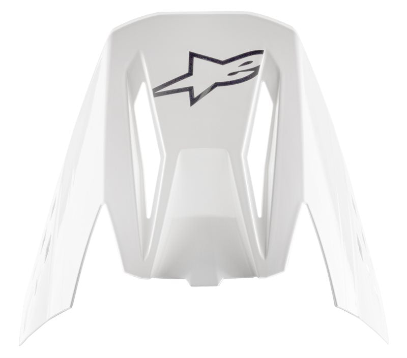 Alpinestars Visor S-M5 Solid Glossy White FREE 1 YEAR Returns, FREE UK Delivery | ThrottleChimp