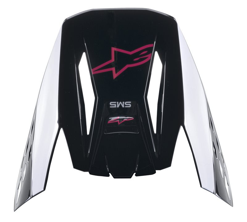 Alpinestars Visor S-M5 Compass Black / Diva Pink Glossy FREE 1 YEAR Returns, FREE UK Delivery | ThrottleChimp