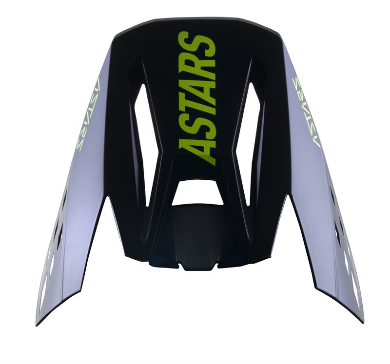 Alpinestars Visor S-M5 Rayon Nightlife Ucla Blue / Matt White FREE 1 YEAR Returns, FREE UK Delivery | ThrottleChimp