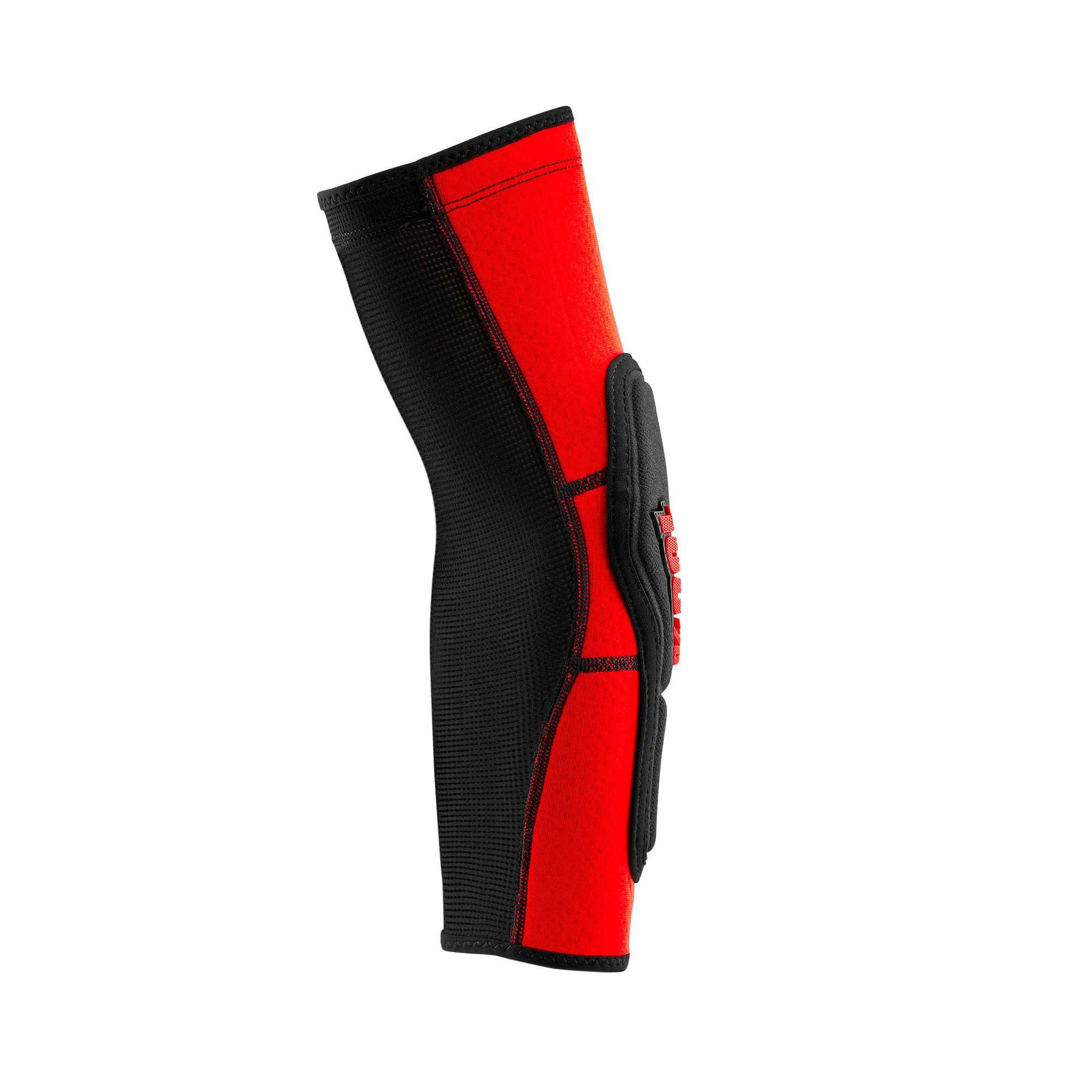 100% Ridecamp Elbow Guards Red / Black FREE 1 YEAR Returns, FREE UK Delivery | ThrottleChimp