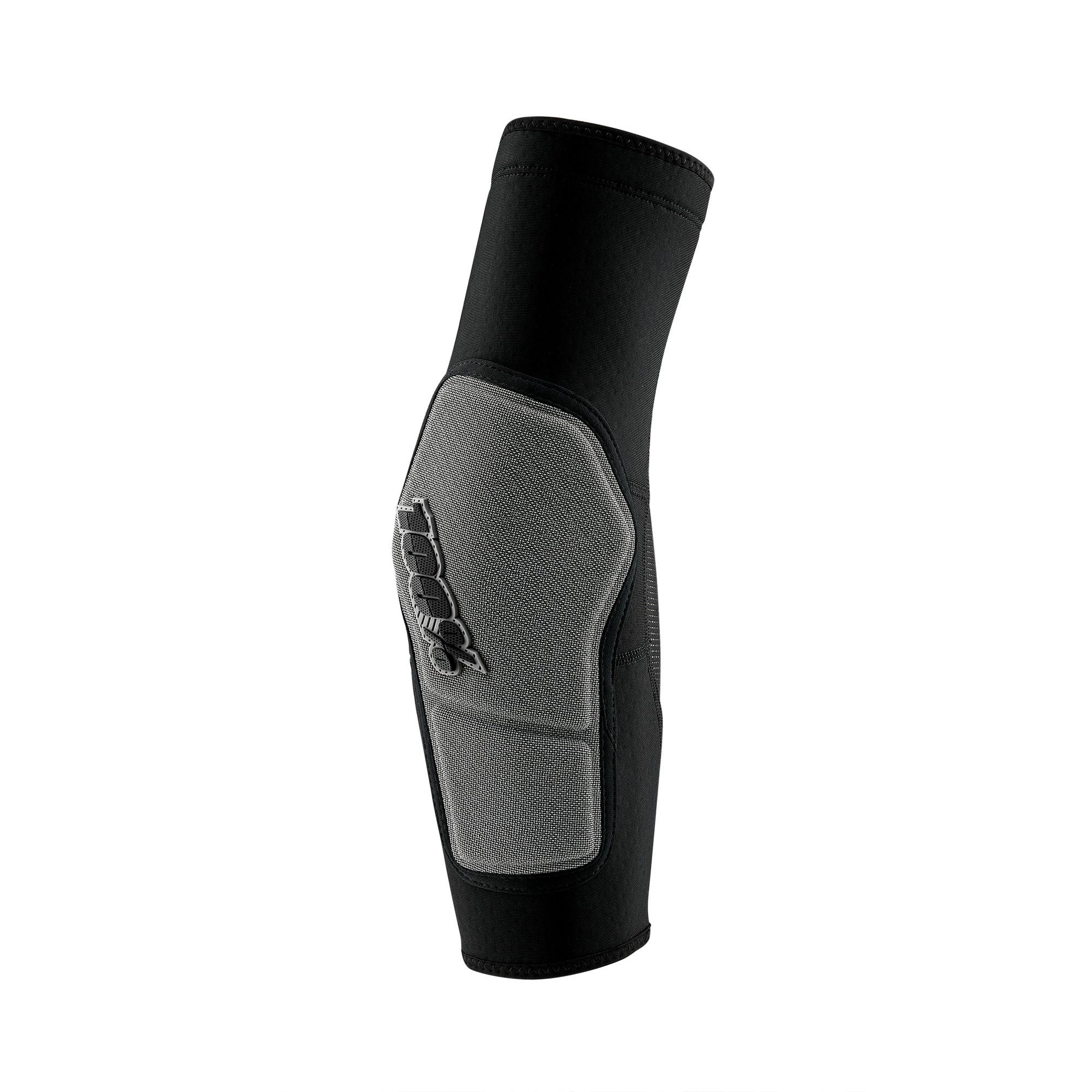 100% Ridecamp Elbow Guards Black / Grey FREE 1 YEAR Returns, FREE UK Delivery | ThrottleChimp