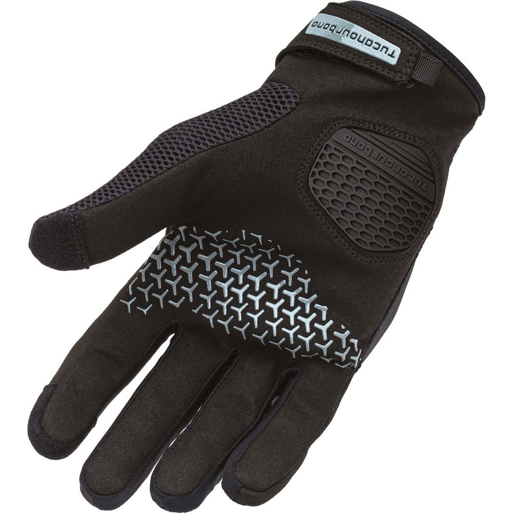 Tucano Urbano Sgomma Gloves Black (Image 3) - ThrottleChimp