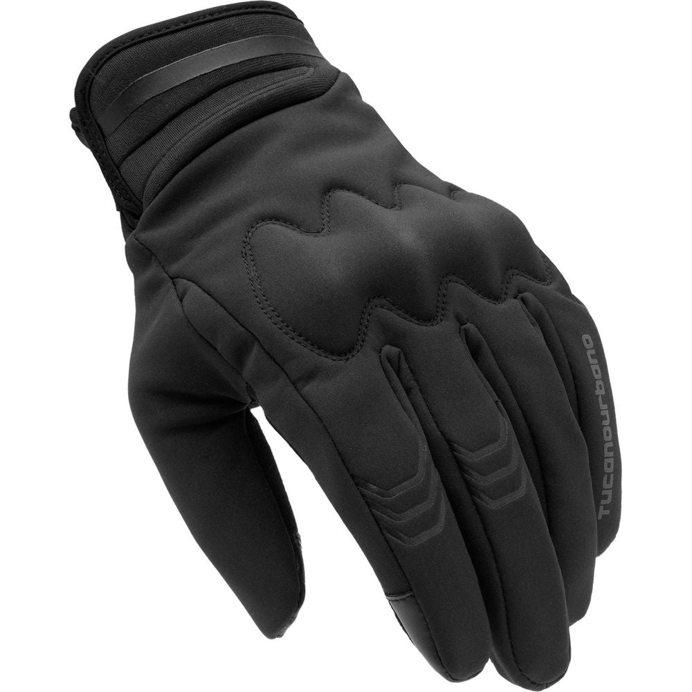 Tucano Urbano Turbo Hydroscud Gloves Black (Image 2) - ThrottleChimp