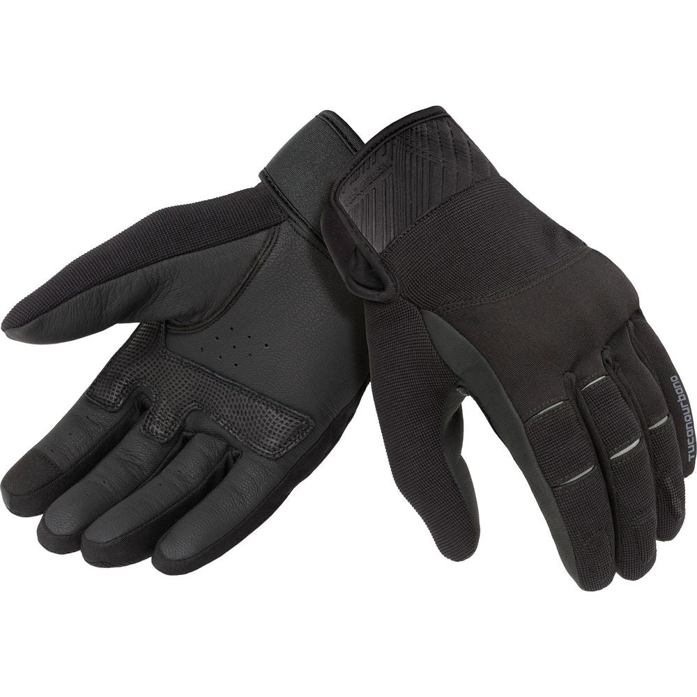 Tucano Urbano Crab Gloves Black - ThrottleChimp