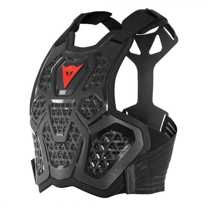 Dainese MX 3 Roost Guard Body Armour Black (Image 2) - ThrottleChimp