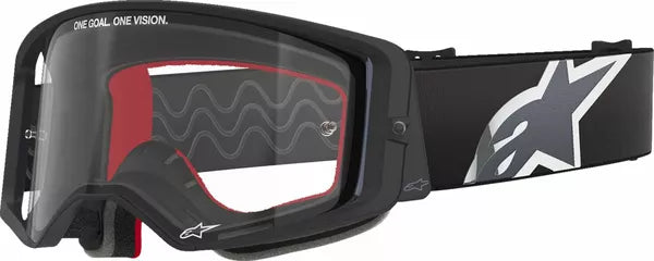 Alpinestars Supertech Corp Goggles Black / Grey / Clear FREE 1 Year Return, FREE UK Shipping | ThrottleChimp