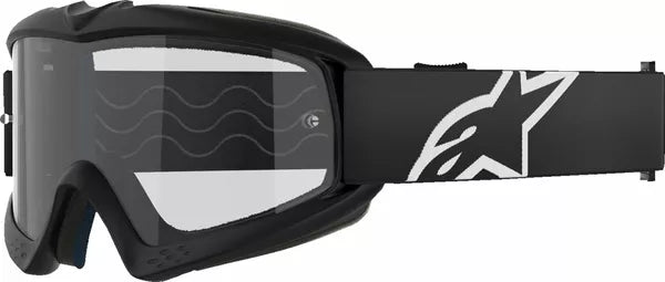 Alpinestars Vision Corp Youth Goggles Black / Clear FREE 1 Year Return, FREE UK Shipping | ThrottleChimp