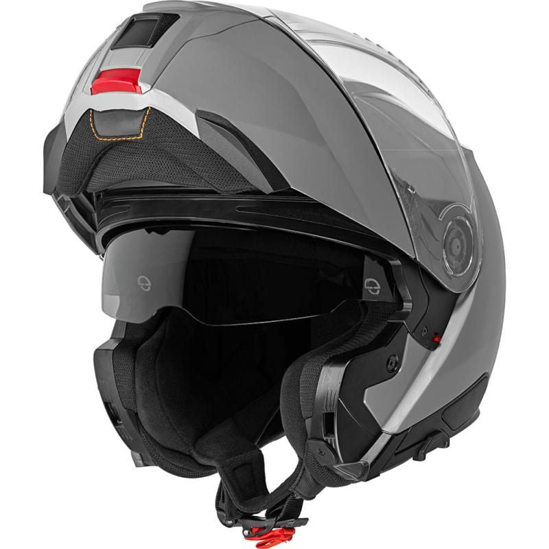 Schuberth C5 Flip-Up Helmet Concrete Grey (Image 2) - ThrottleChimp