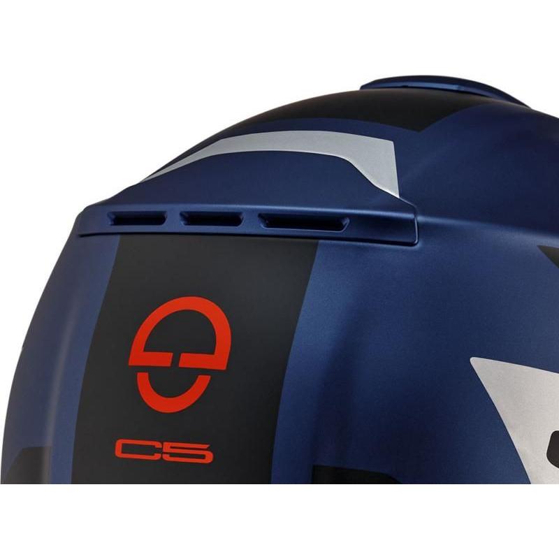 Schuberth C5 Eclipse Flip-Up Helmet Blue FREE 1 YEAR Returns, FREE UK Delivery | ThrottleChimp