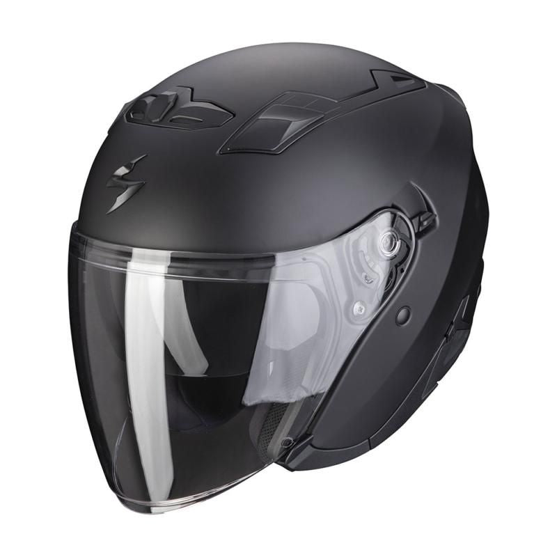 Scorpion EXO 230 Open Face Helmet Matt Black - ThrottleChimp