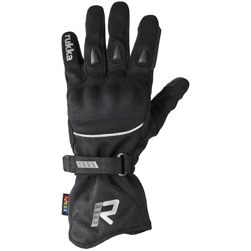 Rukka Suki 2.0 Ladies Gore-Tex Gloves Black / Silver - ThrottleChimp