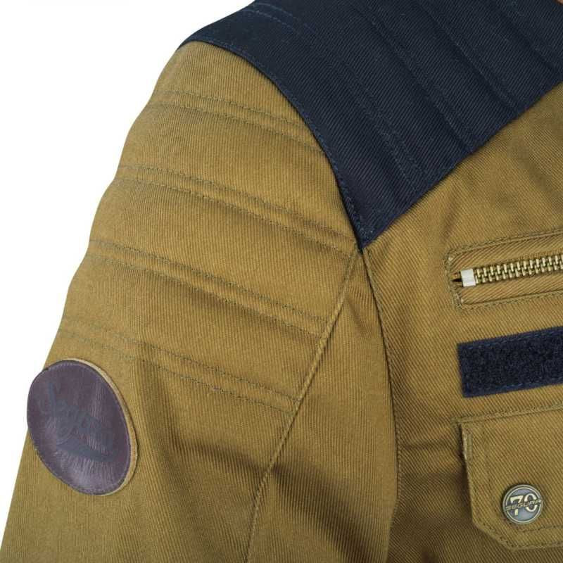 Segura Fergus Textile Jacket Brown FREE 1 YEAR Returns, FREE UK Delivery | ThrottleChimp