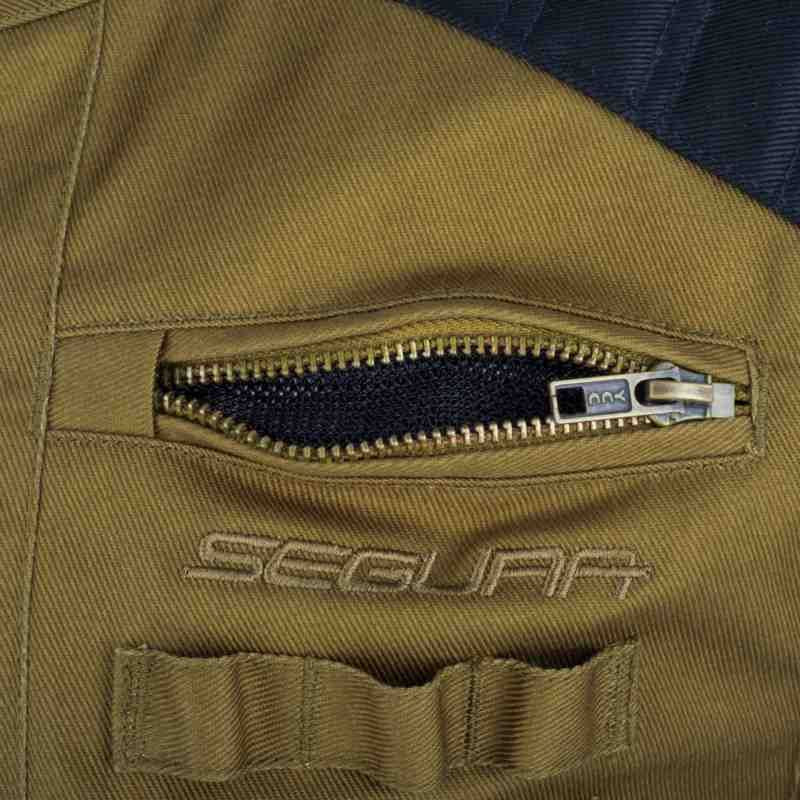 Segura Fergus Textile Jacket Brown FREE 1 YEAR Returns, FREE UK Delivery | ThrottleChimp