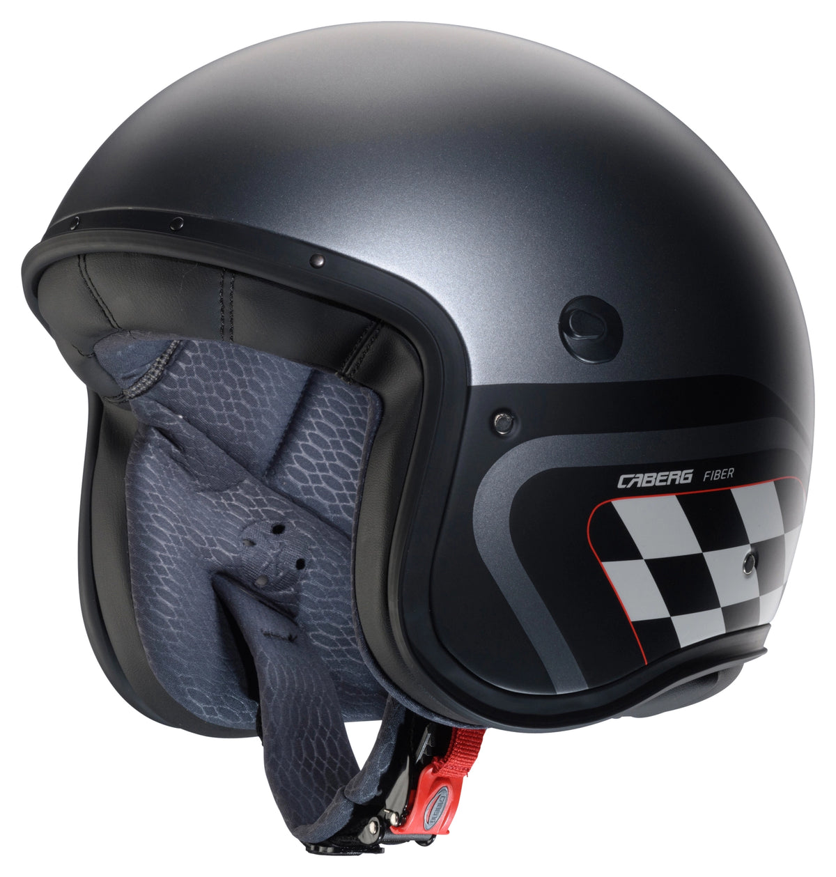 Caberg Freeride X Daytona Open Face Helmet Matt Gunmetal / Black / White