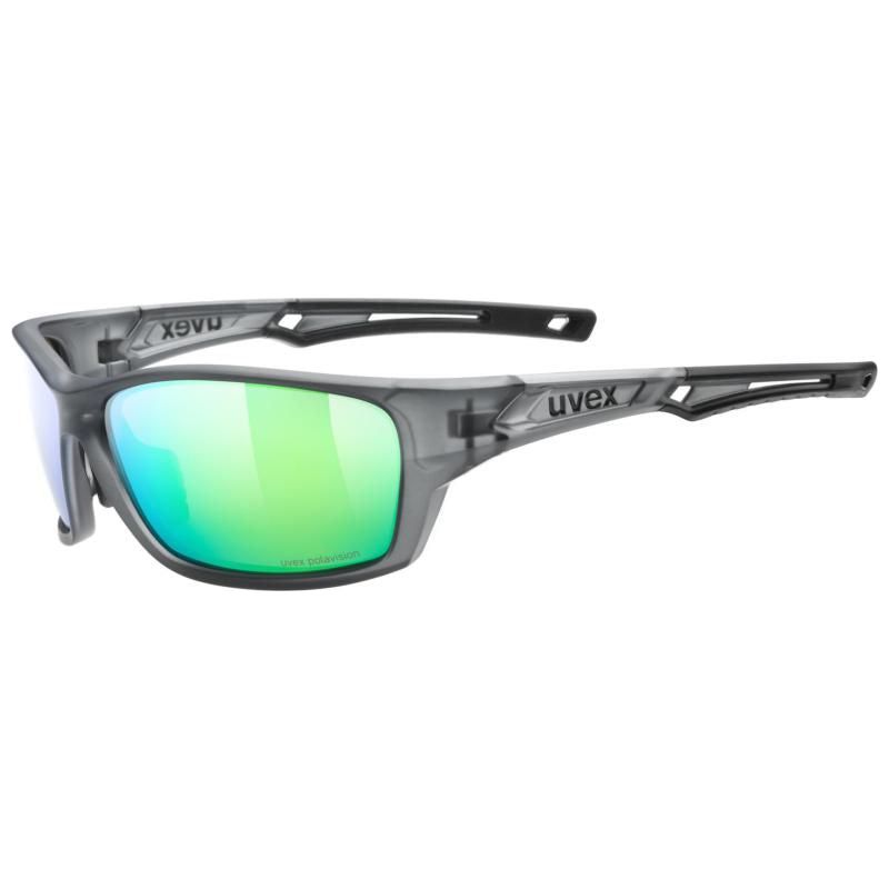 Uvex SP 232 Polarised Sunglasses Matt Smoke - ThrottleChimp