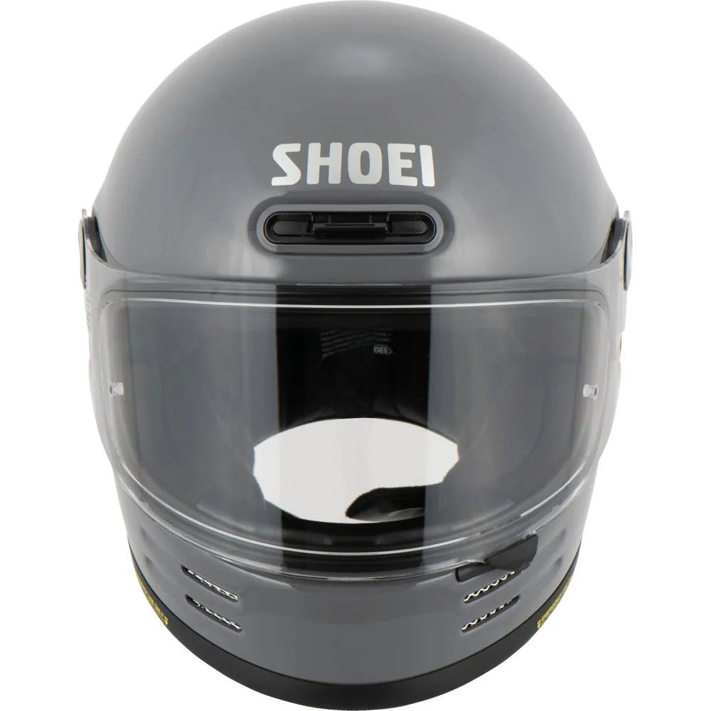 Shoei Glamster 06 Plain Full Face Helmet Basalt Grey (Image 2) - ThrottleChimp