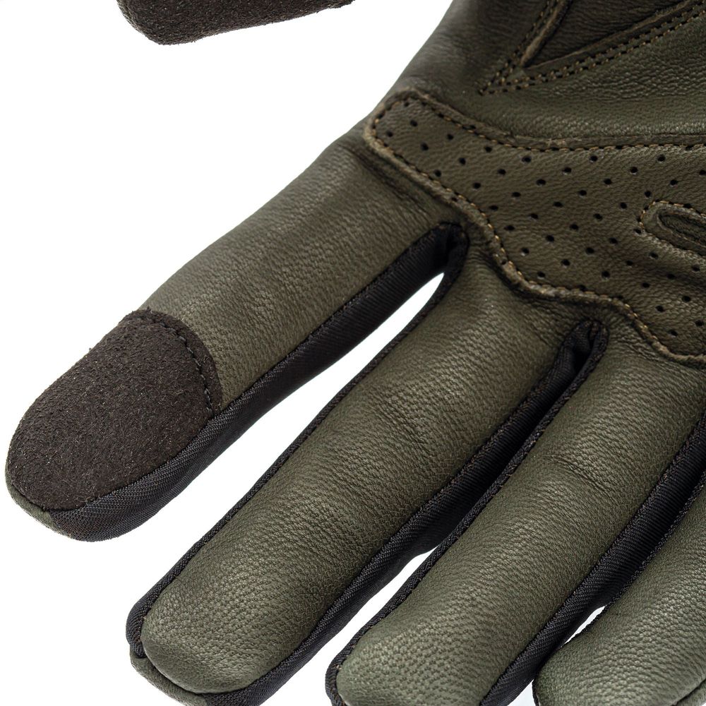 Tucano Urbano Gig Pro Gloves Dark Green (Image 3) - ThrottleChimp