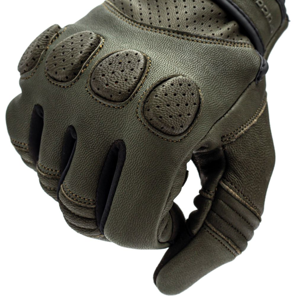 Tucano Urbano Gig Pro Gloves Dark Green (Image 9) - ThrottleChimp