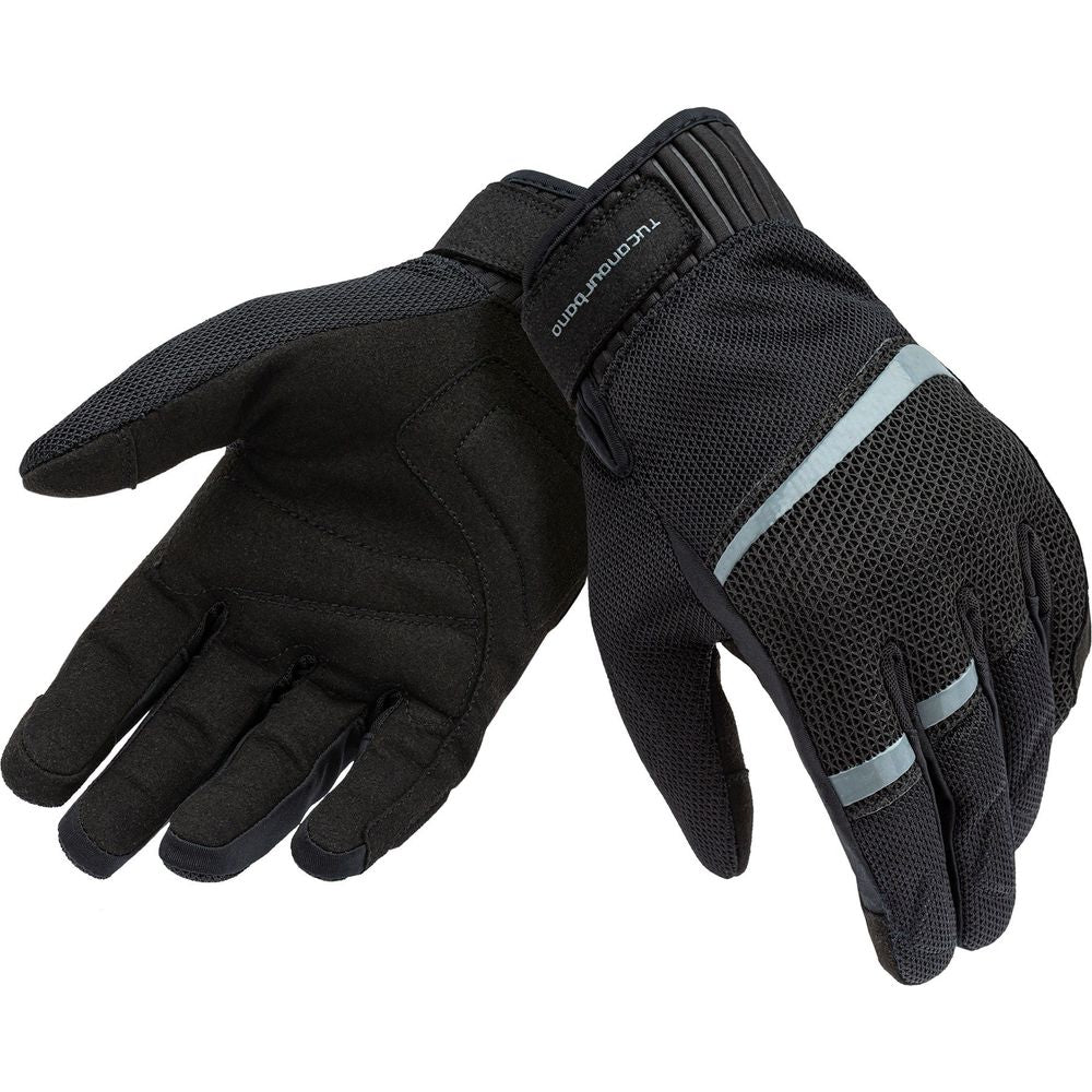 Tucano Urbano Penna Mesh Gloves Black / Grey - ThrottleChimp