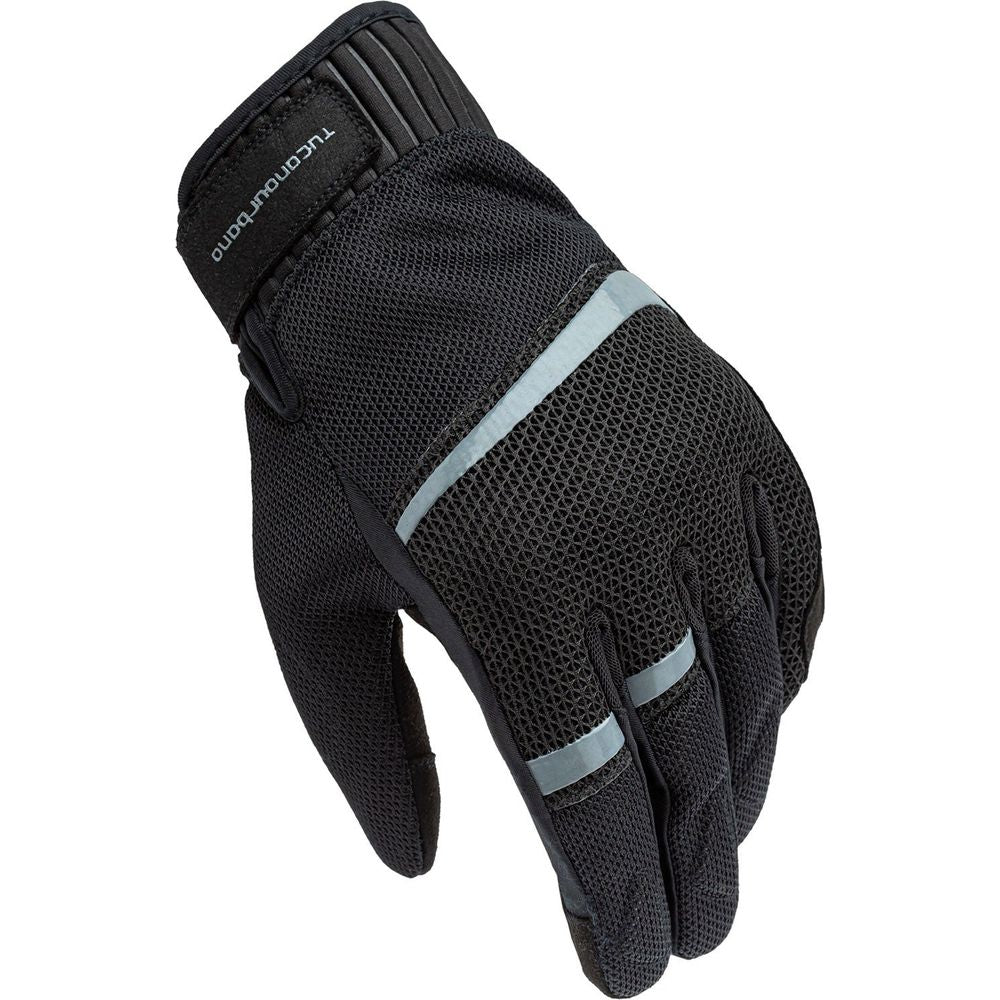 Tucano Urbano Penna Mesh Gloves Black / Grey (Image 2) - ThrottleChimp