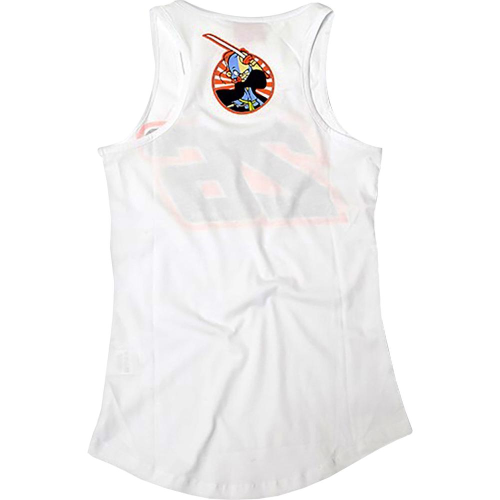 VR46 MotoGP Bi Ladies Vest Pedrosa 26 White (Image 2) - ThrottleChimp