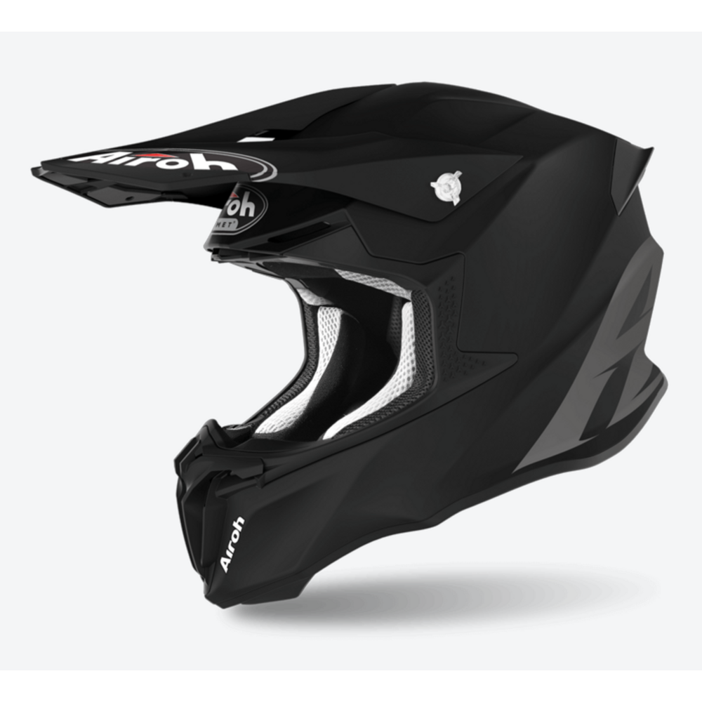 Airoh Twist 2.0 Color Motocross Helmet Matt Black - ThrottleChimp