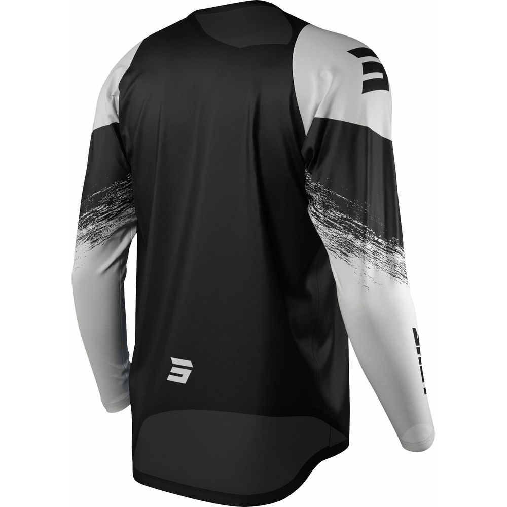 Shot Raw Jersey Burst Black (Image 2) - ThrottleChimp