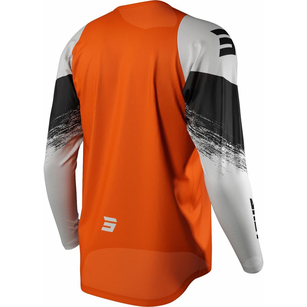 Shot Raw Jersey Burst Orange (Image 2) - ThrottleChimp