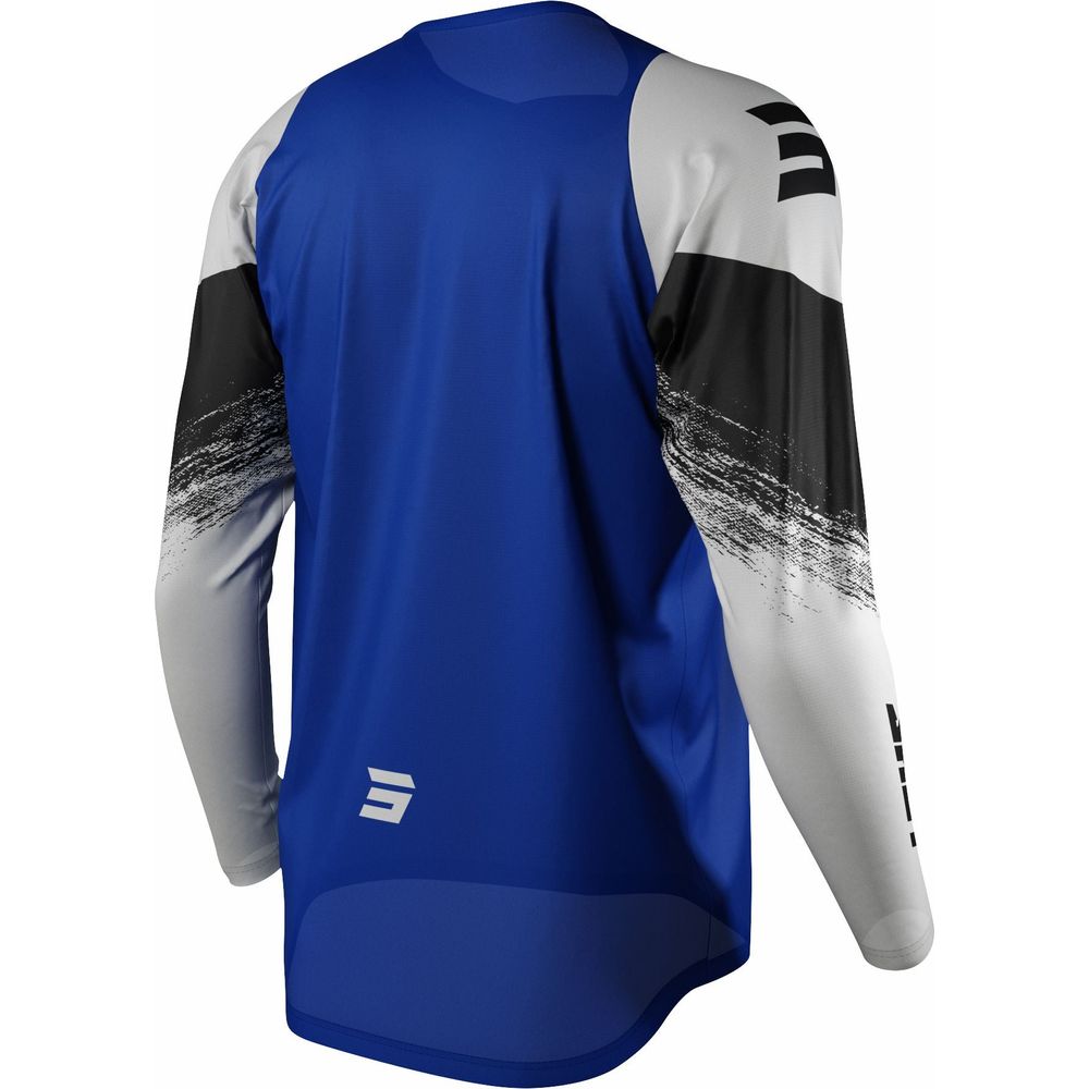 Shot Raw Youth Jersey Burst Blue (Image 2) - ThrottleChimp