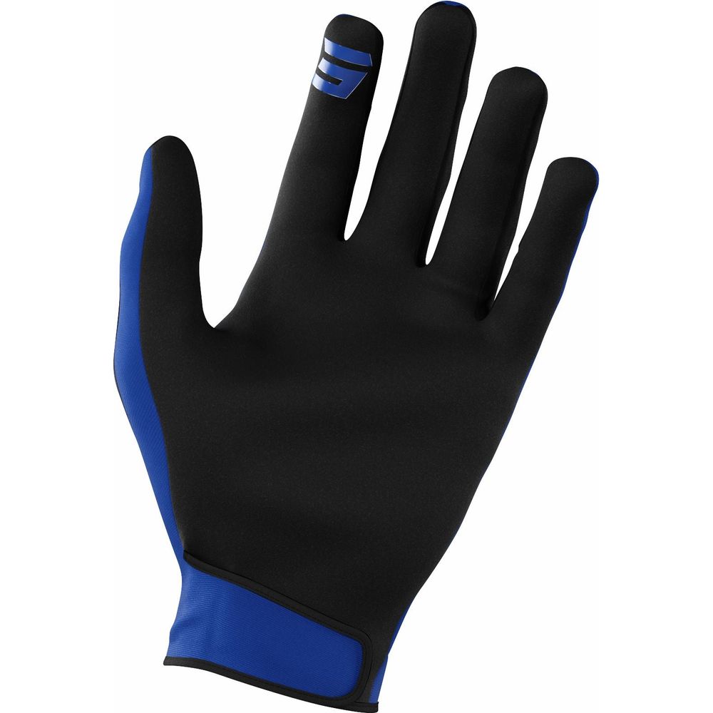 Shot Raw Youth Gloves Burst Blue (Image 2) - ThrottleChimp