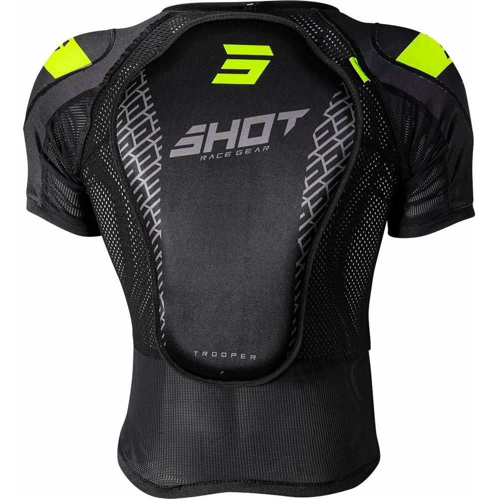 Shot Trooper Protective Jacket Black (Image 2) - ThrottleChimp