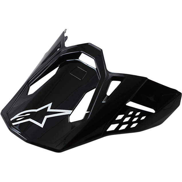 Alpinestars Visor S-M10 / S-M8 Solid Glossy Black FREE 1 YEAR Returns, FREE UK Delivery | ThrottleChimp