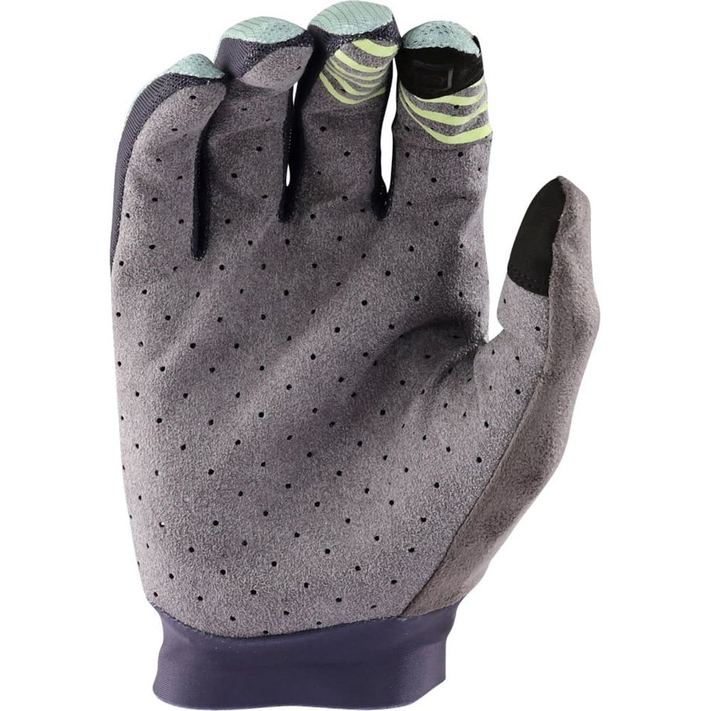 Troy Lee Designs Ace 2.0 Textile Gloves Glass Green (Image 3) - ThrottleChimp