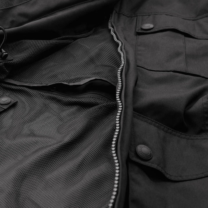 Belstaff Airflow Textile Jacket Black (Image 7) - ThrottleChimp