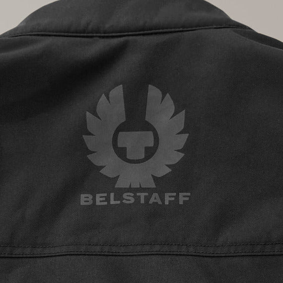 Belstaff Airflow Textile Jacket Black (Image 5) - ThrottleChimp