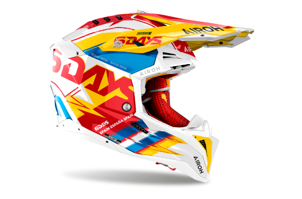 Airoh Aviator 3 Six Days 2024 Limited Edition MX Helmet  FREE 1 YEAR Returns, FREE UK Delivery | ThrottleChimp