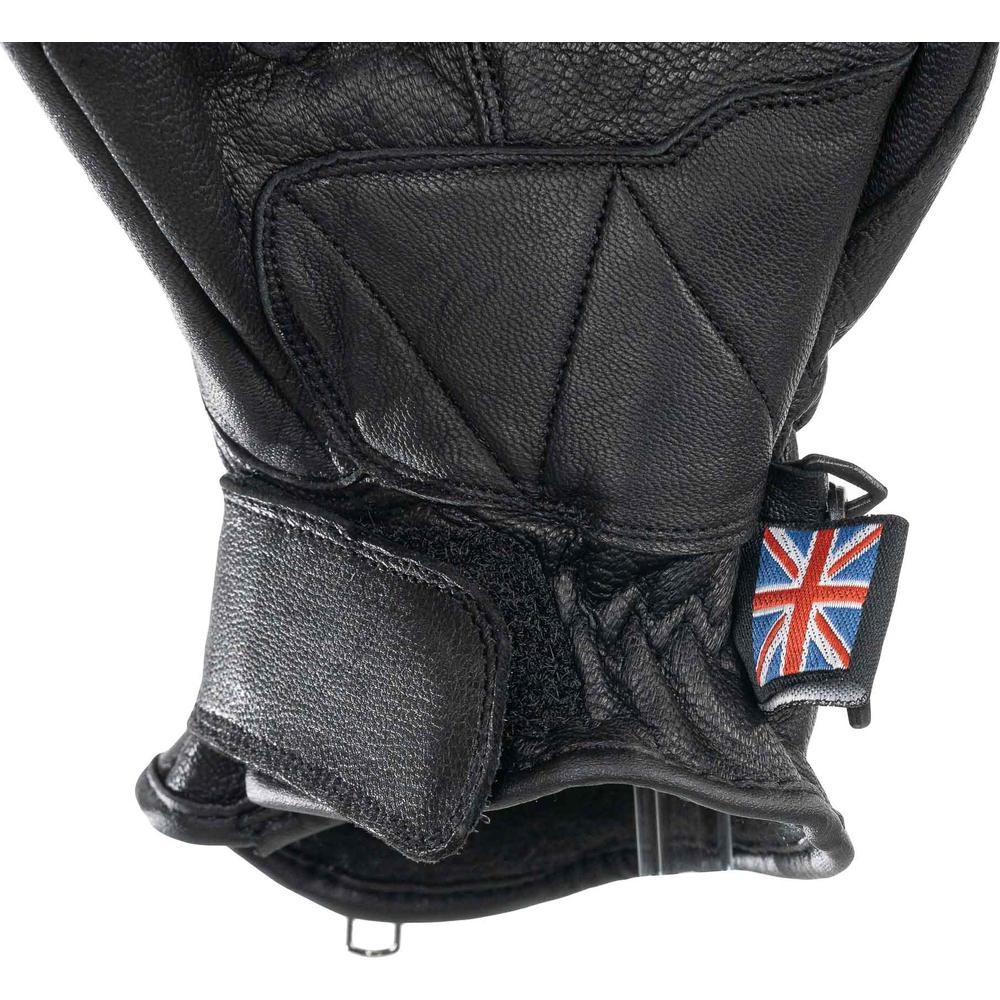 Bike It AMP Road Leather Gloves Black (Image 4) - ThrottleChimp