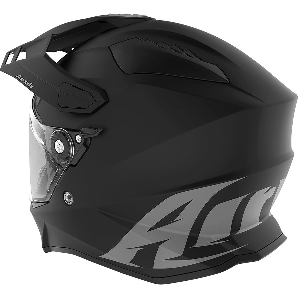 Airoh Commander Adventure Helmet Matt Black (Image 2) - ThrottleChimp