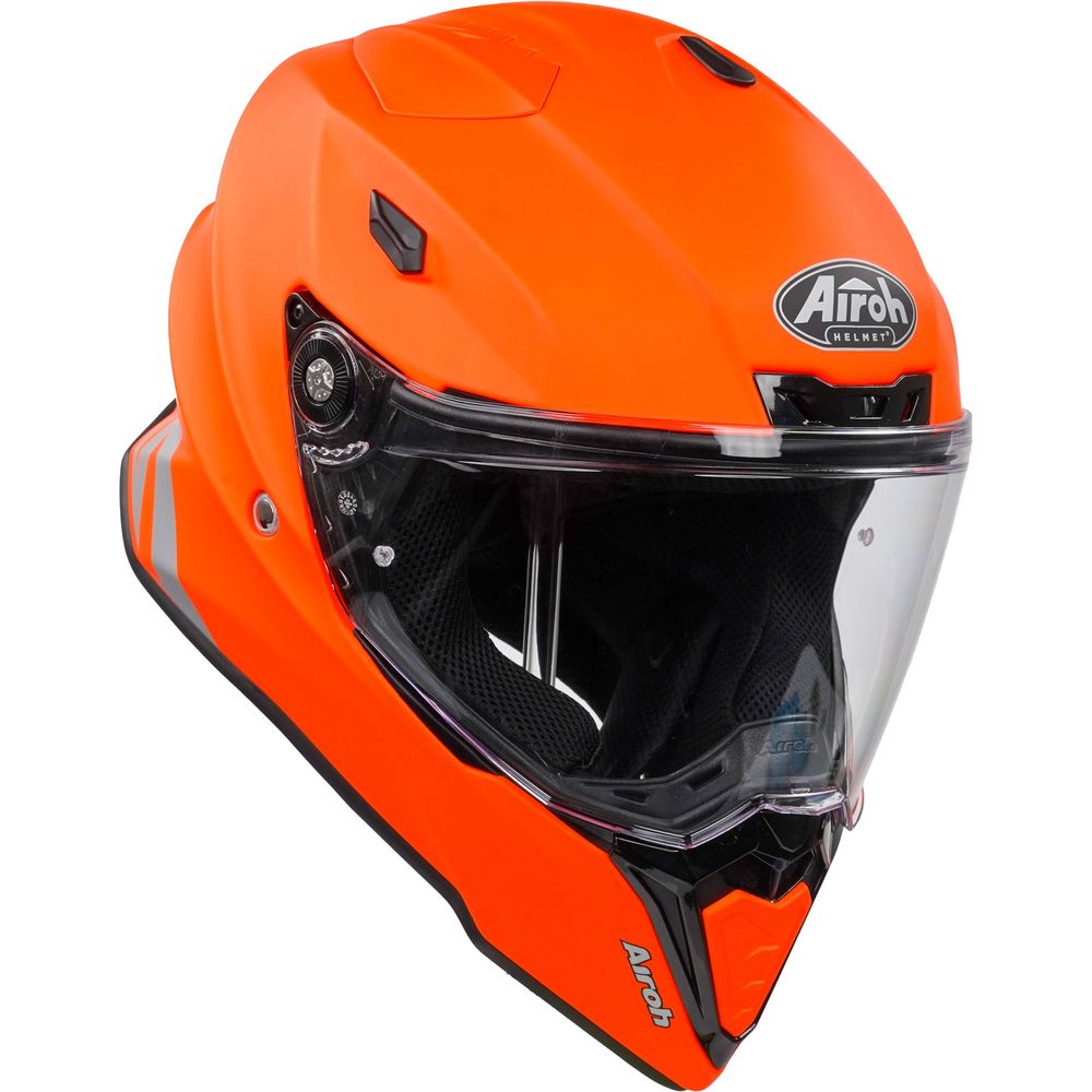 Airoh Commander Adventure Helmet Matt Fluo Orange (Image 9) - ThrottleChimp