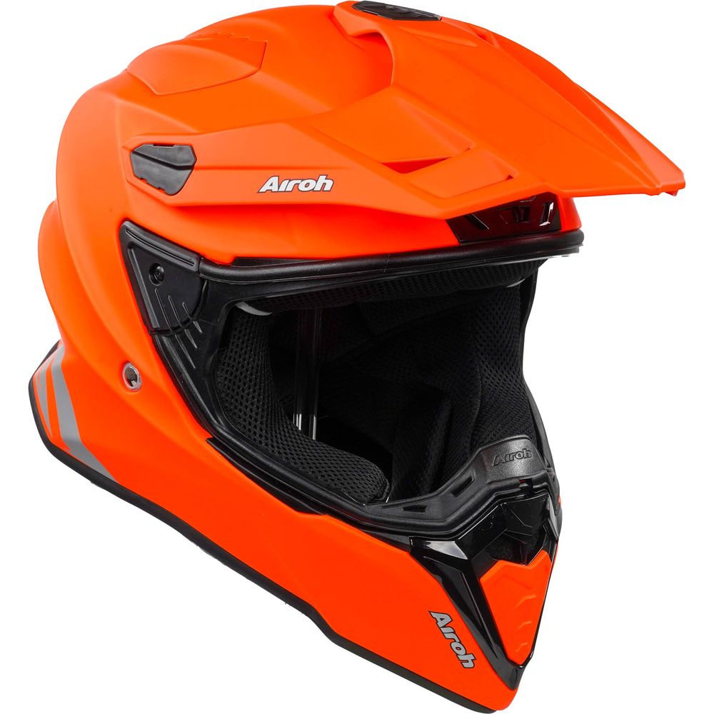 Airoh Commander Adventure Helmet Matt Fluo Orange (Image 10) - ThrottleChimp