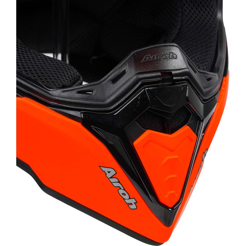 Airoh Commander Adventure Helmet Matt Fluo Orange (Image 11) - ThrottleChimp