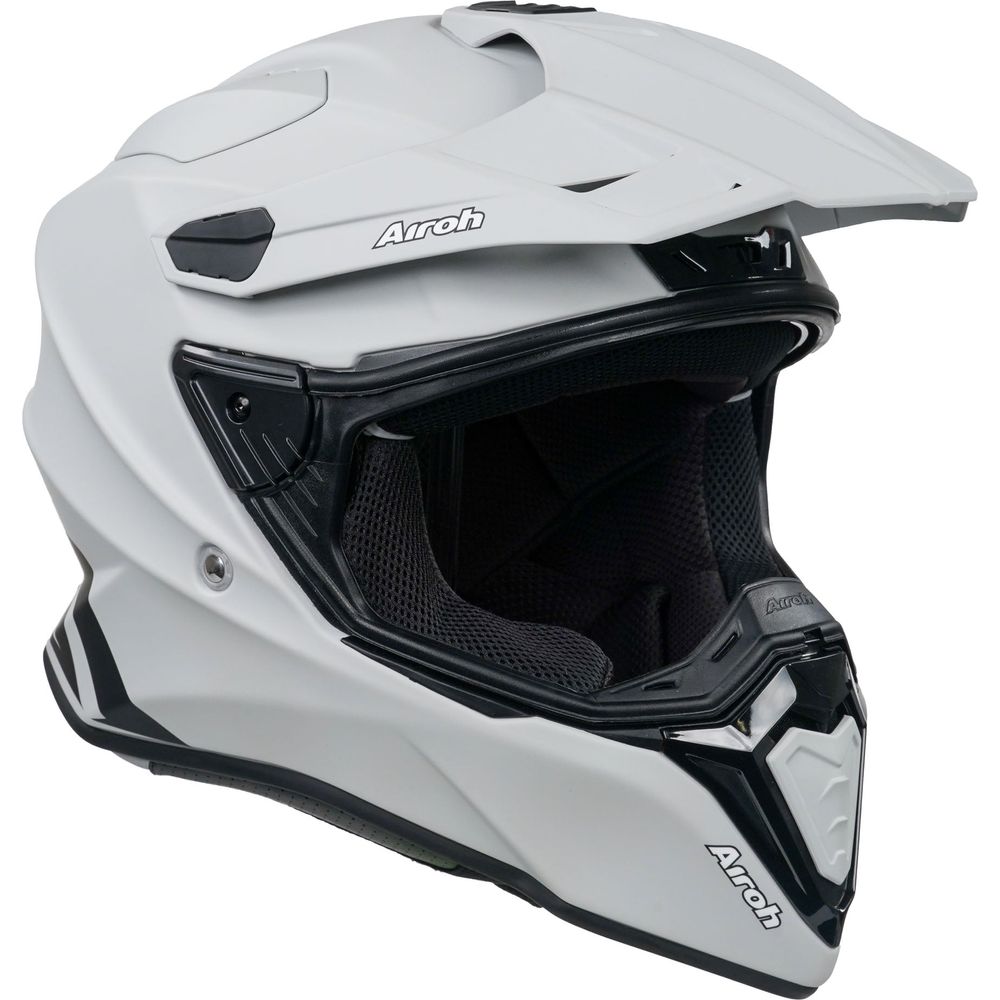 Airoh Commander Adventure Helmet Matt Concrete Grey FREE 1 YEAR Returns, FREE UK Delivery | ThrottleChimp