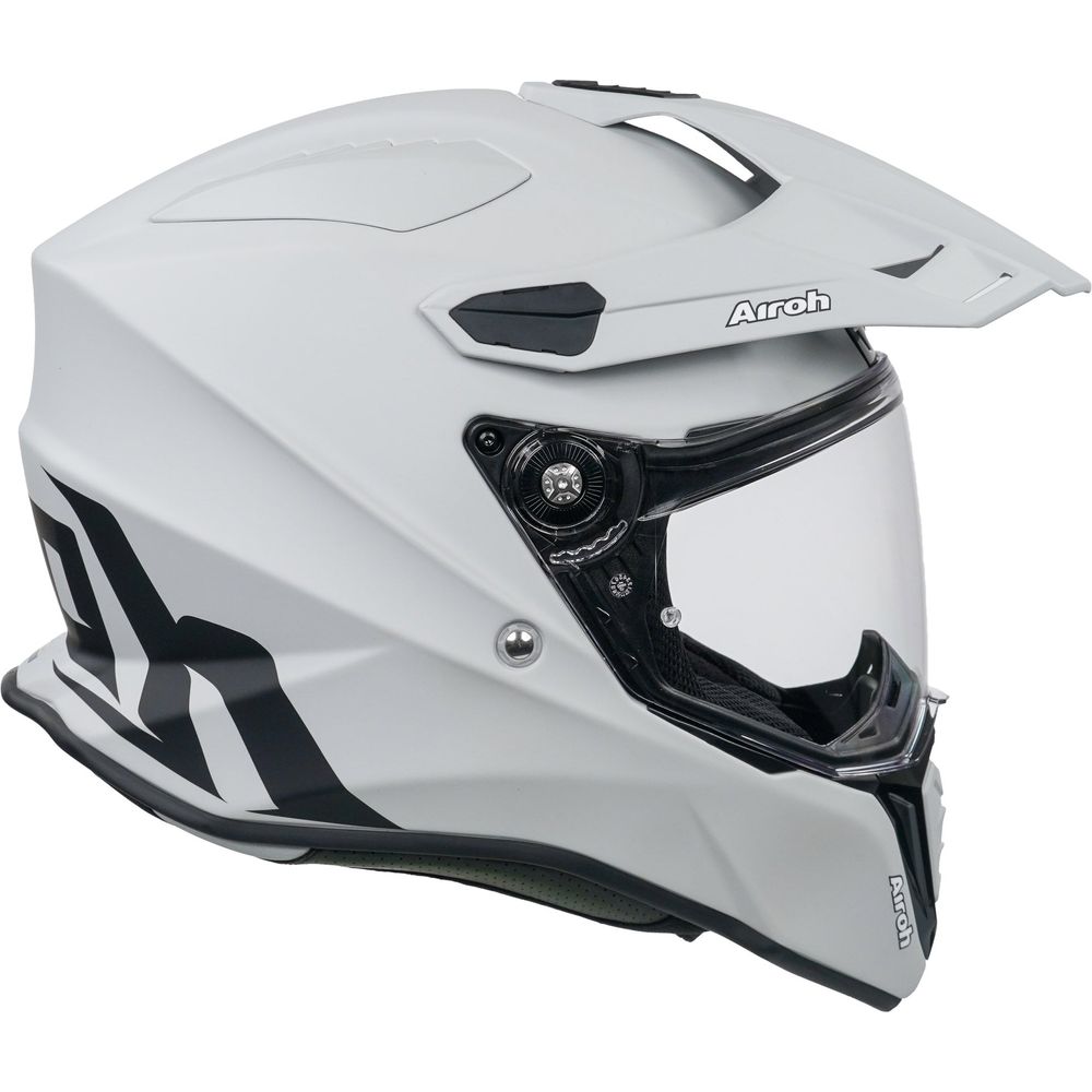 Airoh Commander Adventure Helmet Matt Concrete Grey FREE 1 YEAR Returns, FREE UK Delivery | ThrottleChimp