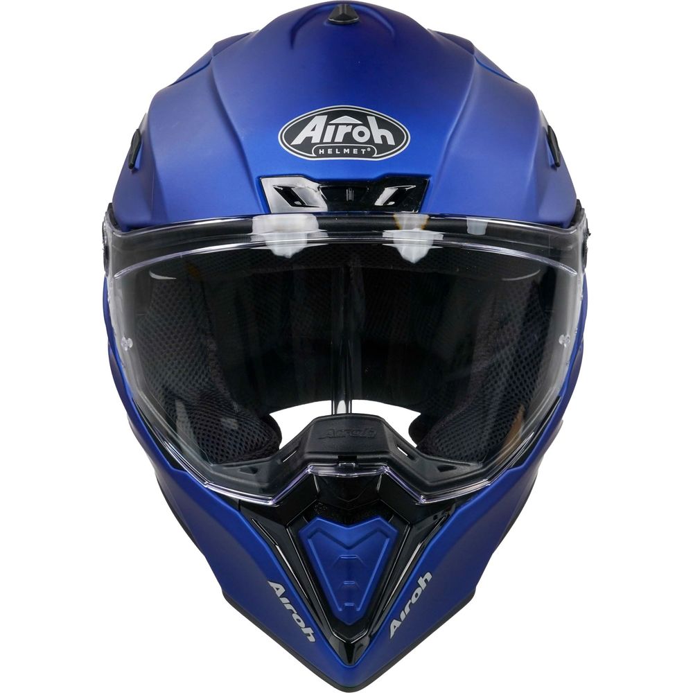 Airoh Commander Adventure Helmet Matt Blue (Image 9) - ThrottleChimp