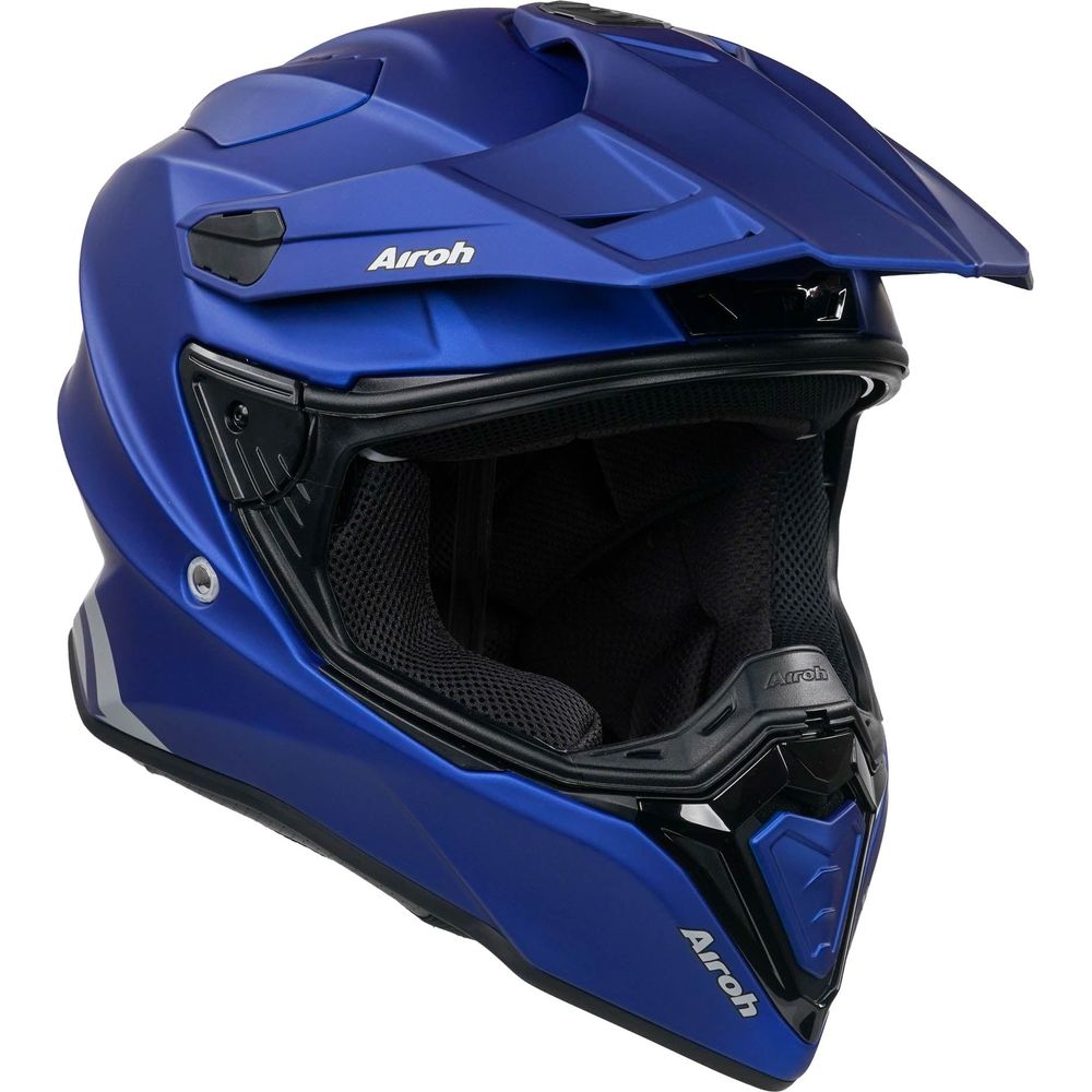 Airoh Commander Adventure Helmet Matt Blue (Image 12) - ThrottleChimp