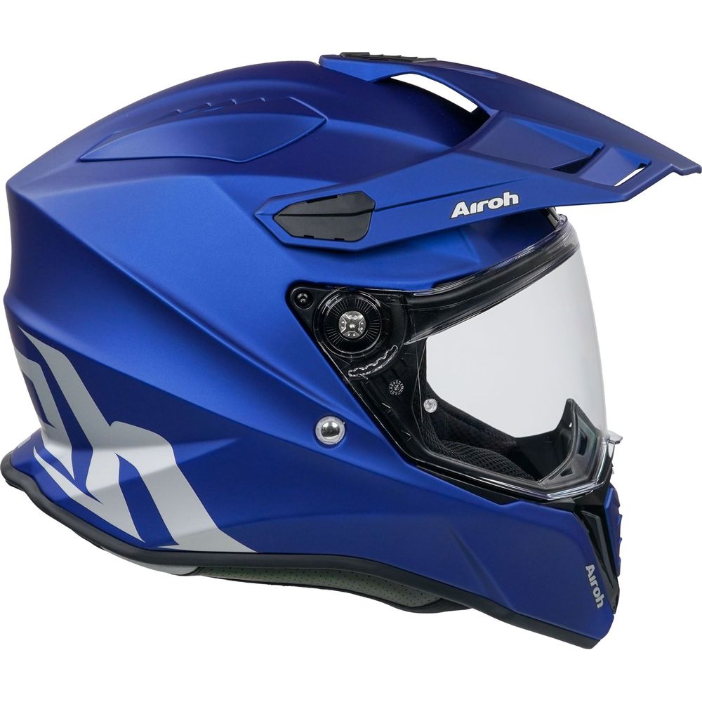 Airoh Commander Adventure Helmet Matt Blue (Image 4) - ThrottleChimp