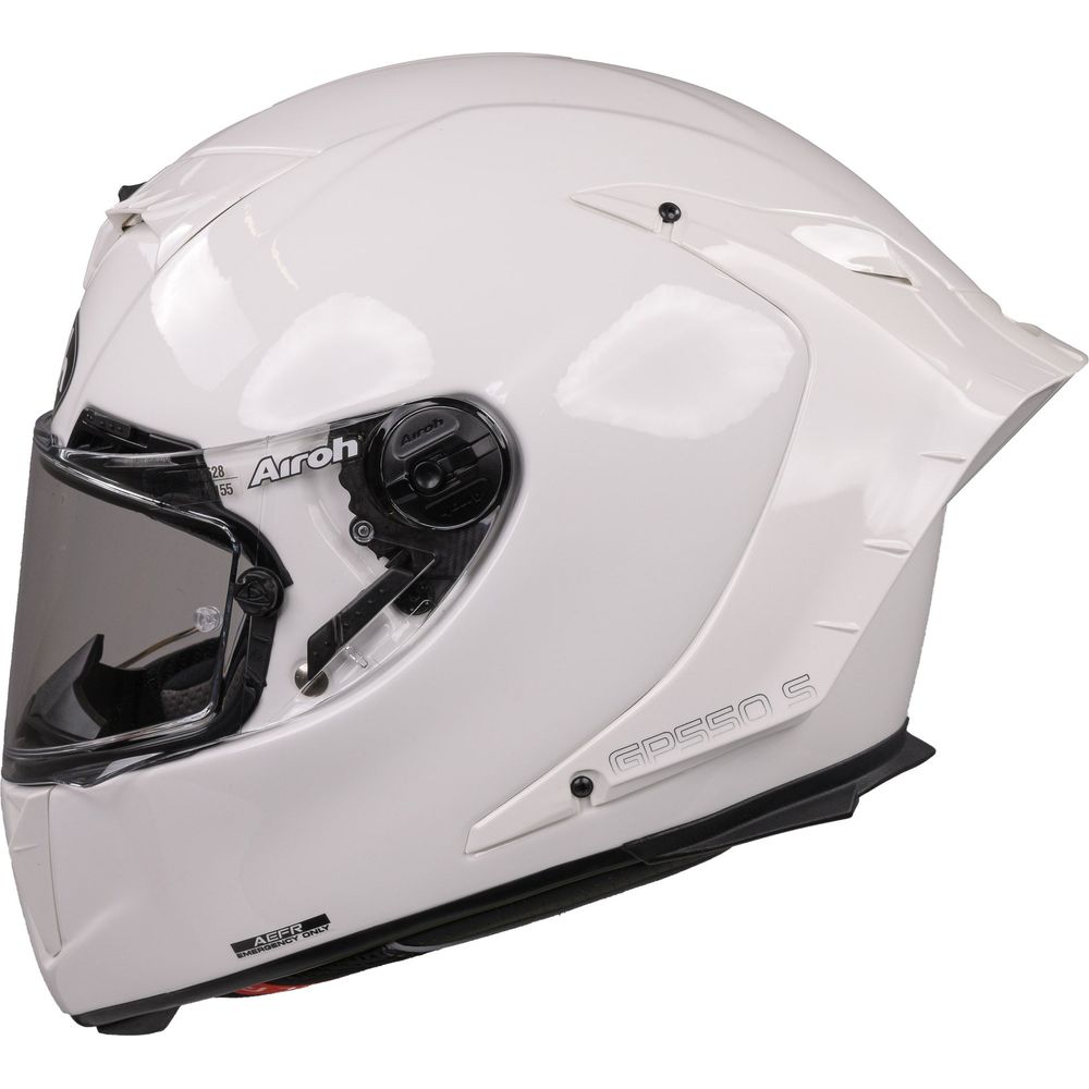 Airoh GP550S Full Face Helmet Gloss White (Image 3) - ThrottleChimp