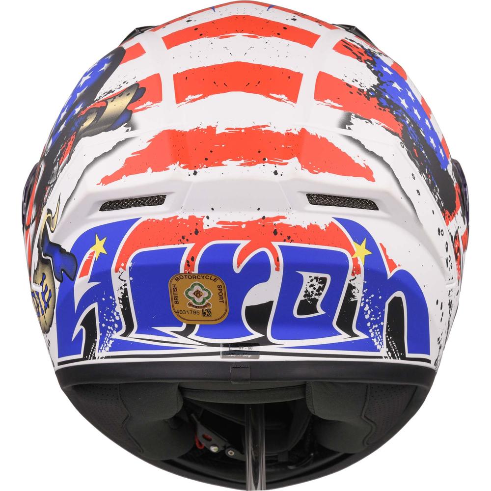 Airoh Valor Full Face Helmet Matt Uncle Sam FREE 1 YEAR Returns, FREE UK Delivery | ThrottleChimp