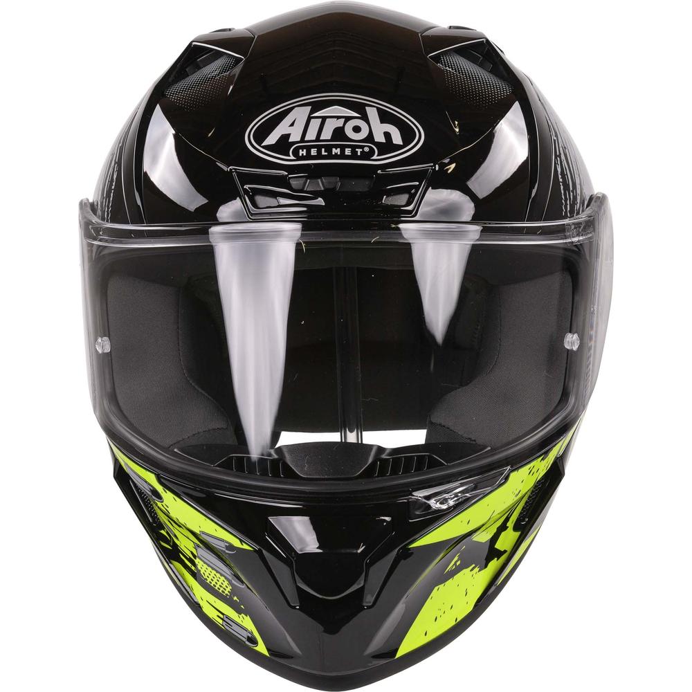 Airoh Valor Full Face Helmet Akuna Gloss Yellow - ThrottleChimp